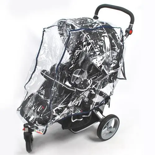 Rain Storm Dust Cover - 3 Wheel Pram 2