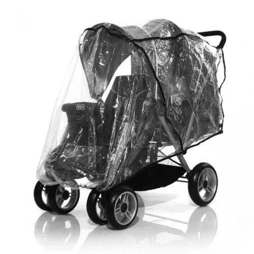 Rain Storm Dust Cover - Tandem Double Pram 1