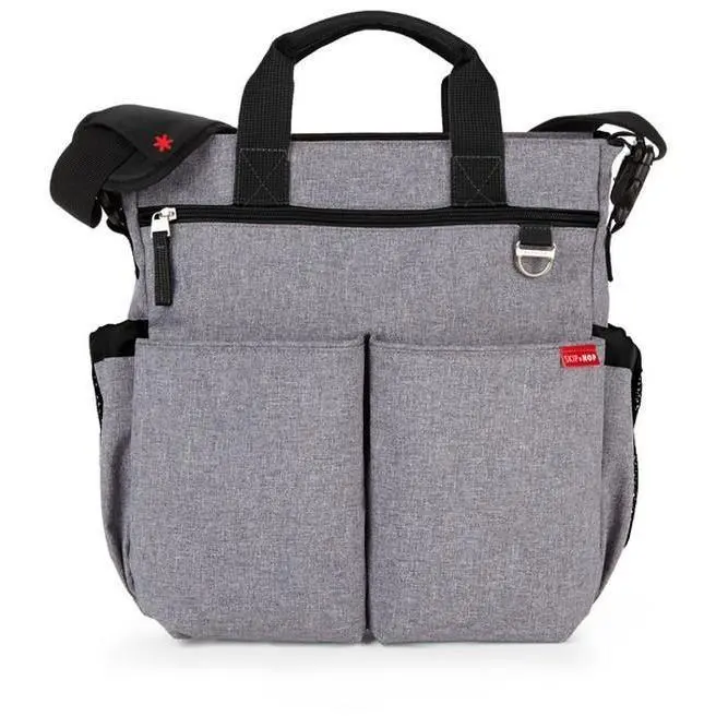 Skip Hop Duo Signature Diaper Bag - Heather Grey 1