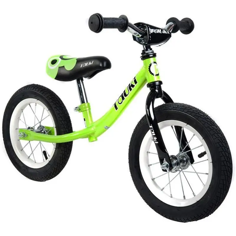 Kid Balance Bike No Pedal Push Bicycle 12 Inch - Green 1