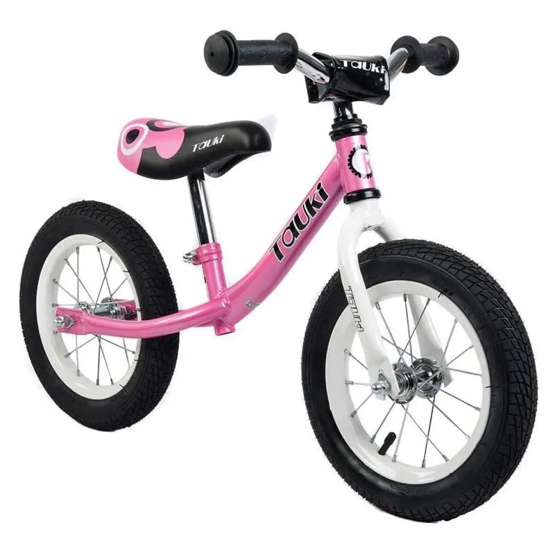 Kid Balance Bike No Pedal Push Bicycle 12 Inch - Pink 1