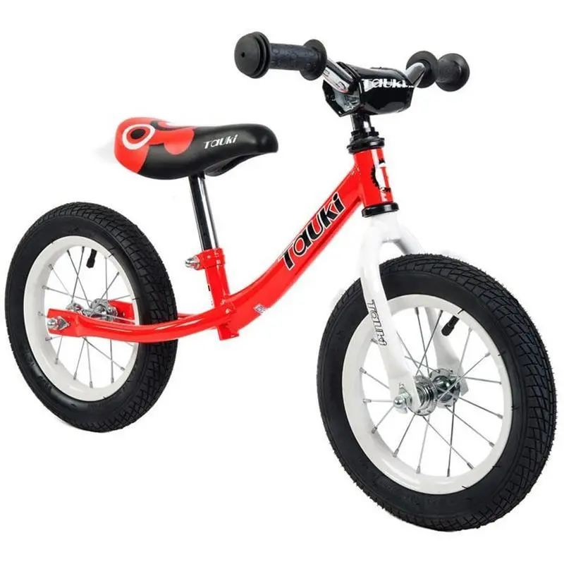 Kid Balance Bike No Pedal Push Bicycle 12 Inch - Red 1