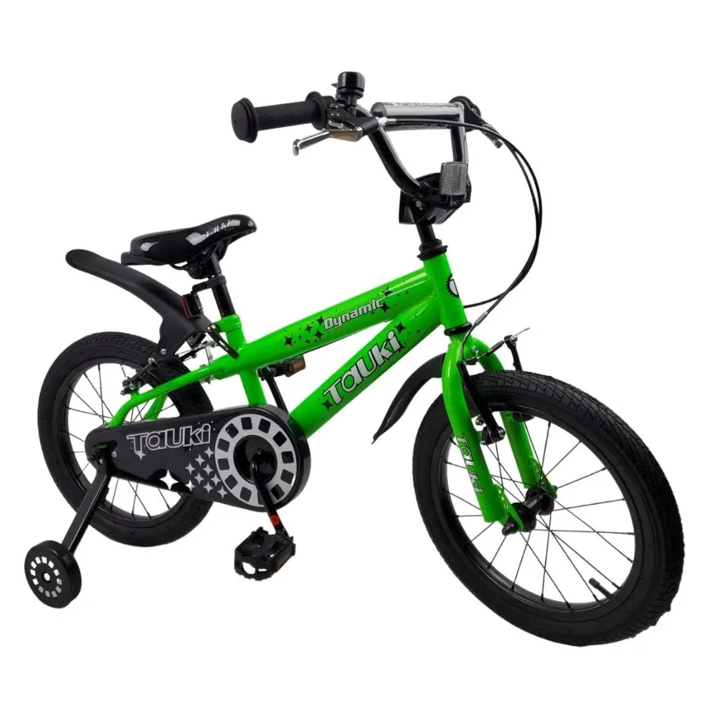 Supermax Dynamic 16 Inch Kids Push Bike - Green 1