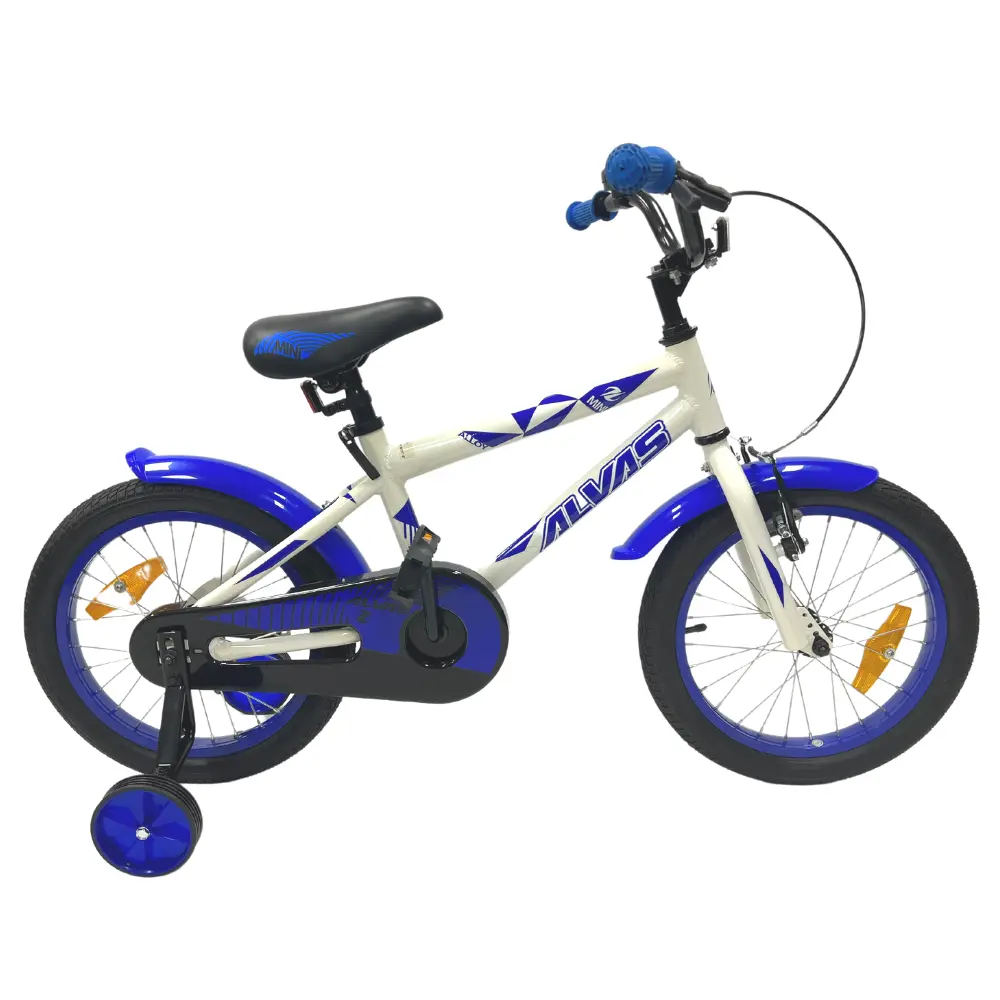 Supermax Alvas 16 Inch Boy Bike Blue 1
