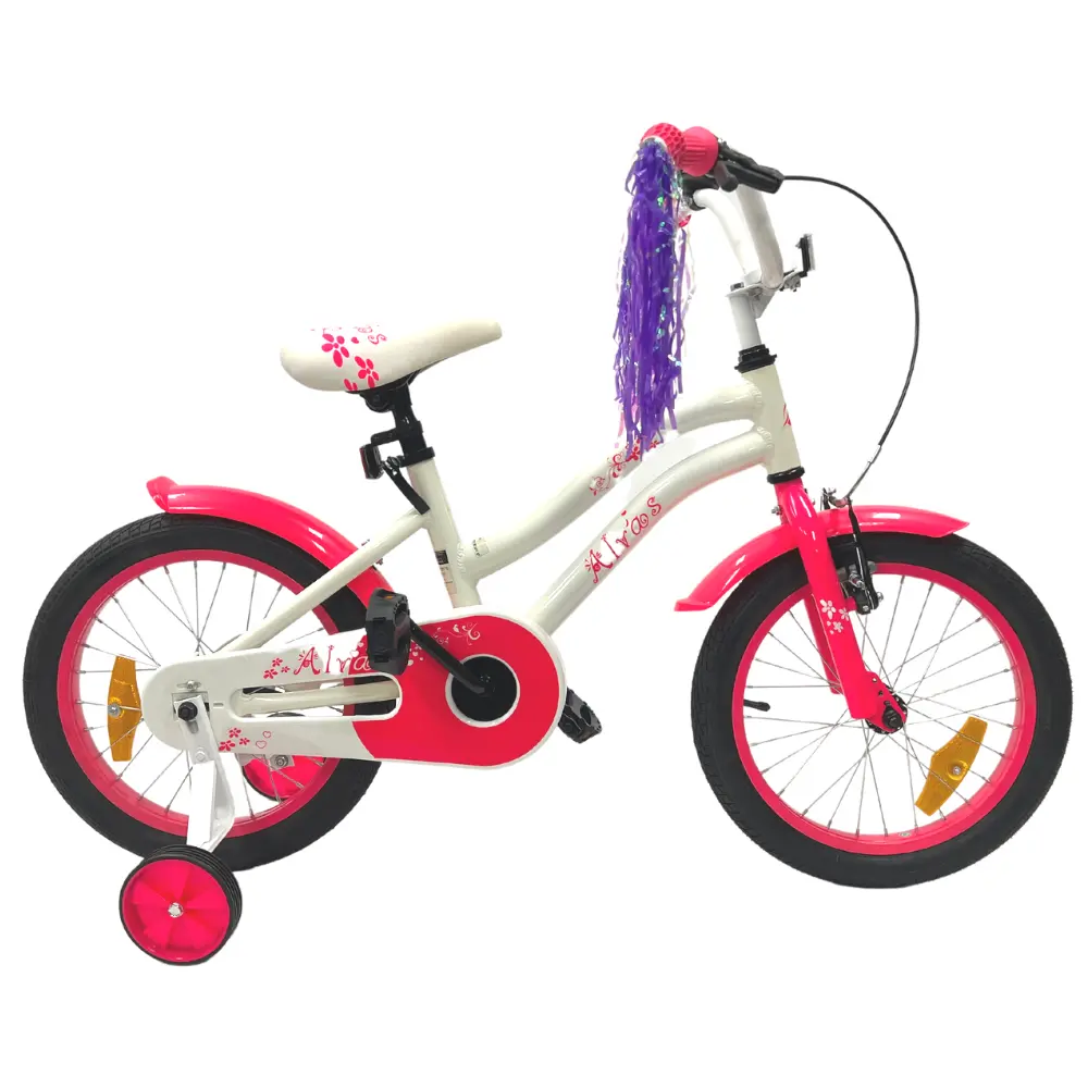 Supermax Alvas 16 Inch Girl Bike Pink 1
