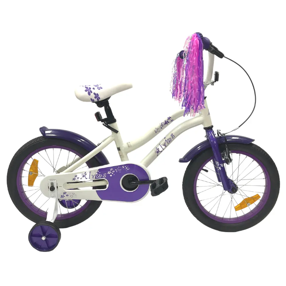 Supermax Alvas 16 Inch Girl Bike Purple 1