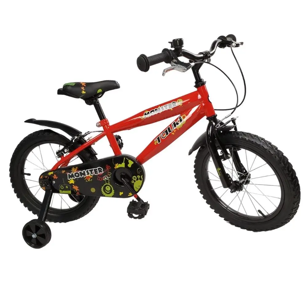 Supermax Monster 12 Inch Kids Push Bike - Red 1
