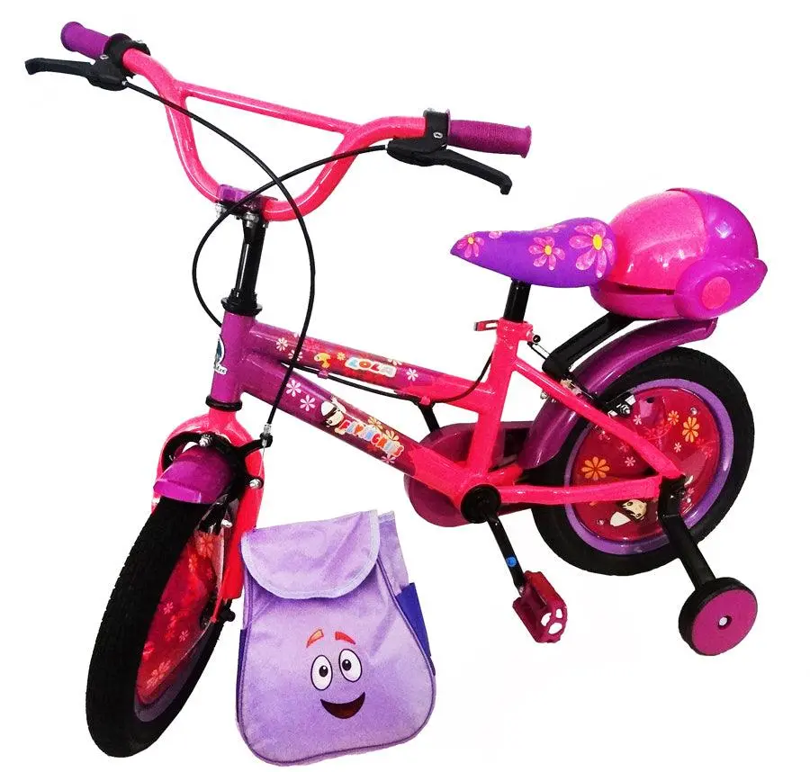 Supermax Lola 14 Inch Bike - Purple 2
