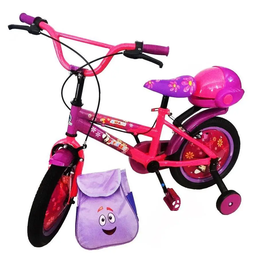 Supermax Lola 14 Inch Bike - Purple 1