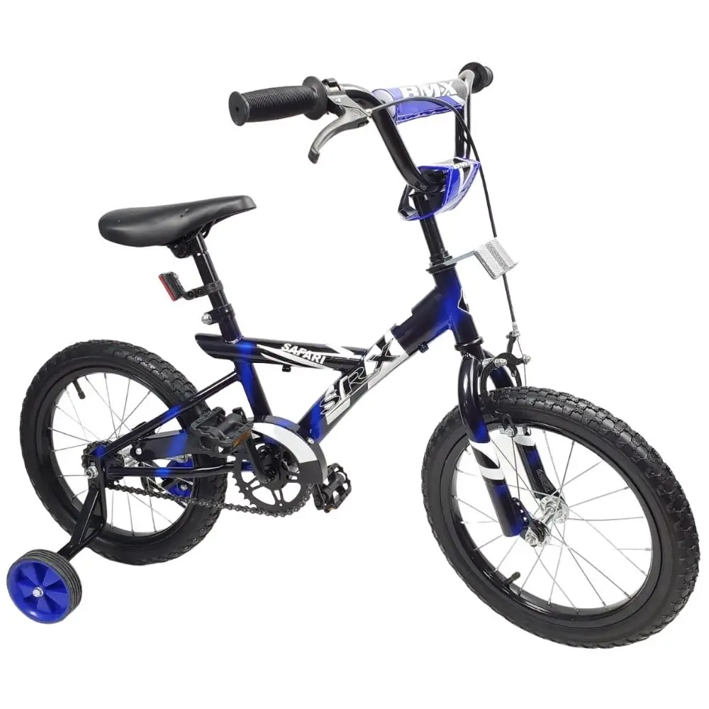 Safari 16 Inch Kids Push Bike With Training Wheels 1