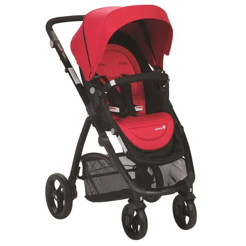 Safety 1St Visto 4 Wheel Stroller - Red 1
