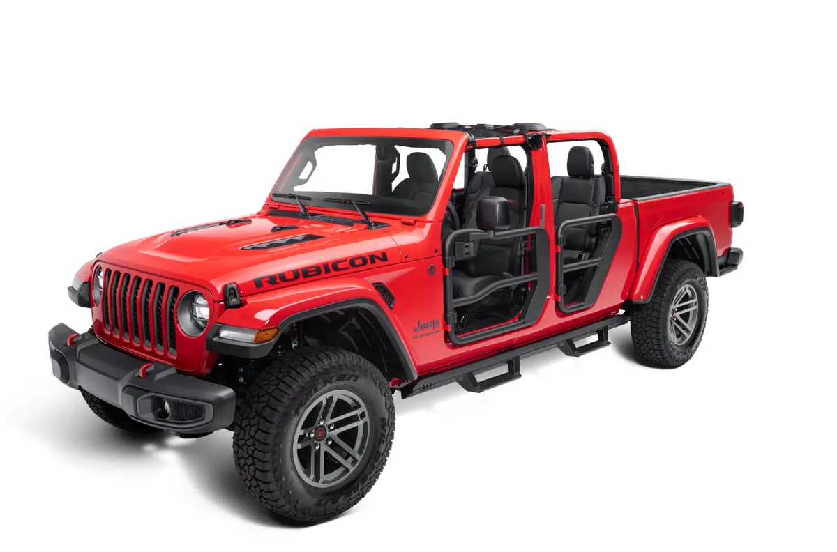 Rugged Ridge Fortis Tube Doors For 18-23 Jeep Wrangler Jl & Gladiator Jt 1