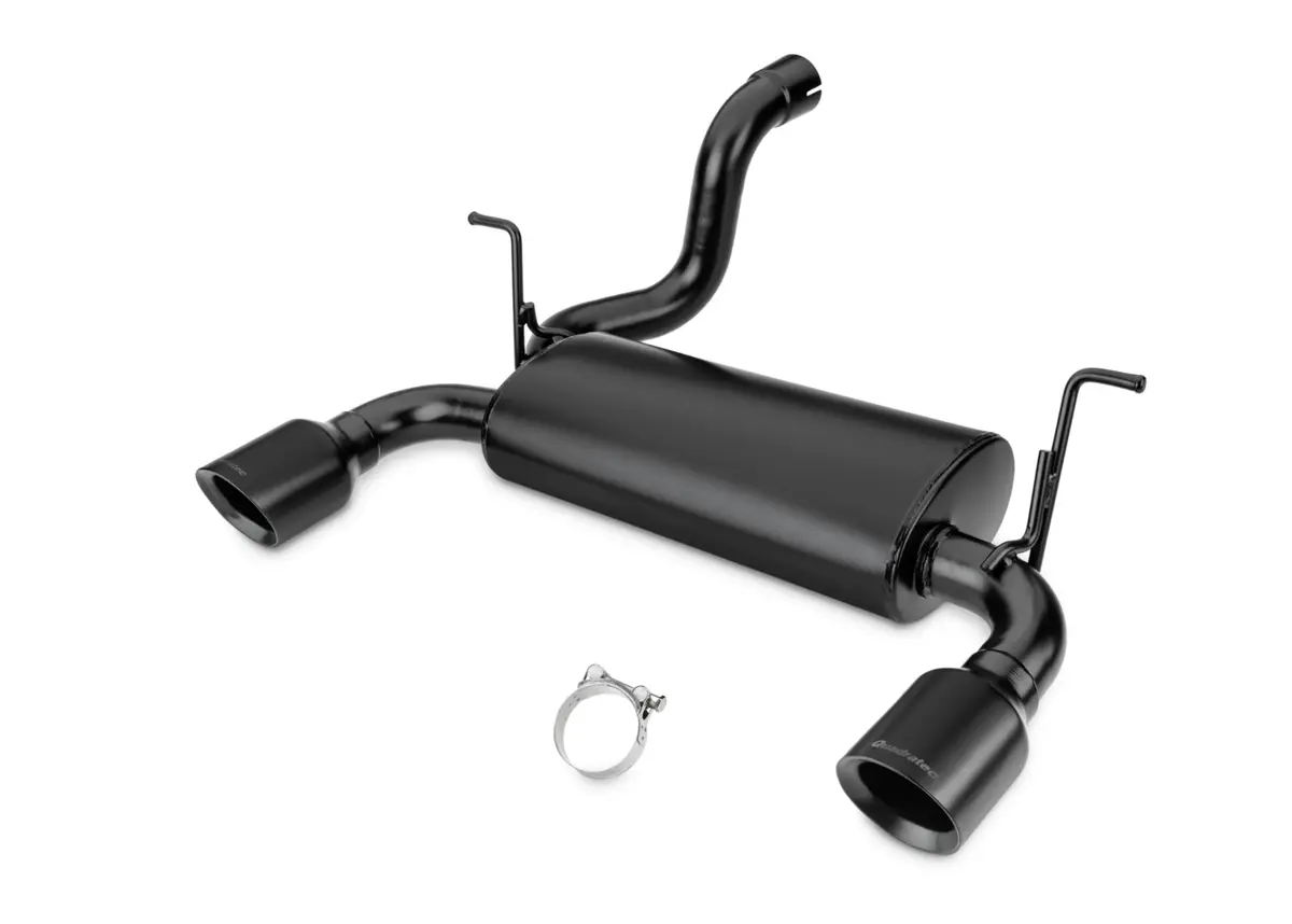 Quadratec Axle Back Exhaust For 18-26 Jeep Wrangler Jl With 3.6L Or 2.0L Engine 1