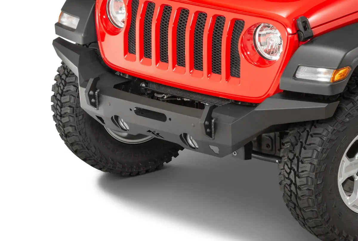 Rugged Ridge Hd Full Width Front Bumper For 07-22 Jeep Wrangler Jl, Jk & Gladiator Jt 2