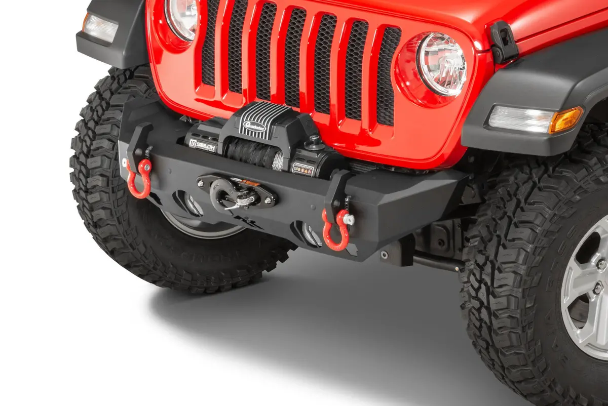 Rugged Ridge Hd Stubby Front Bumper For 07-25 Jeep Wrangler Jl, Jk & Gladiator Jt 1