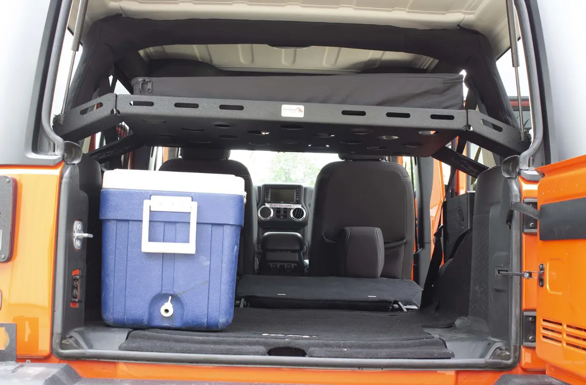 Fishbone Offroad Interior Storage Rack For 07-18 Jeep Wrangler Jk Unlimited 4-Door 2
