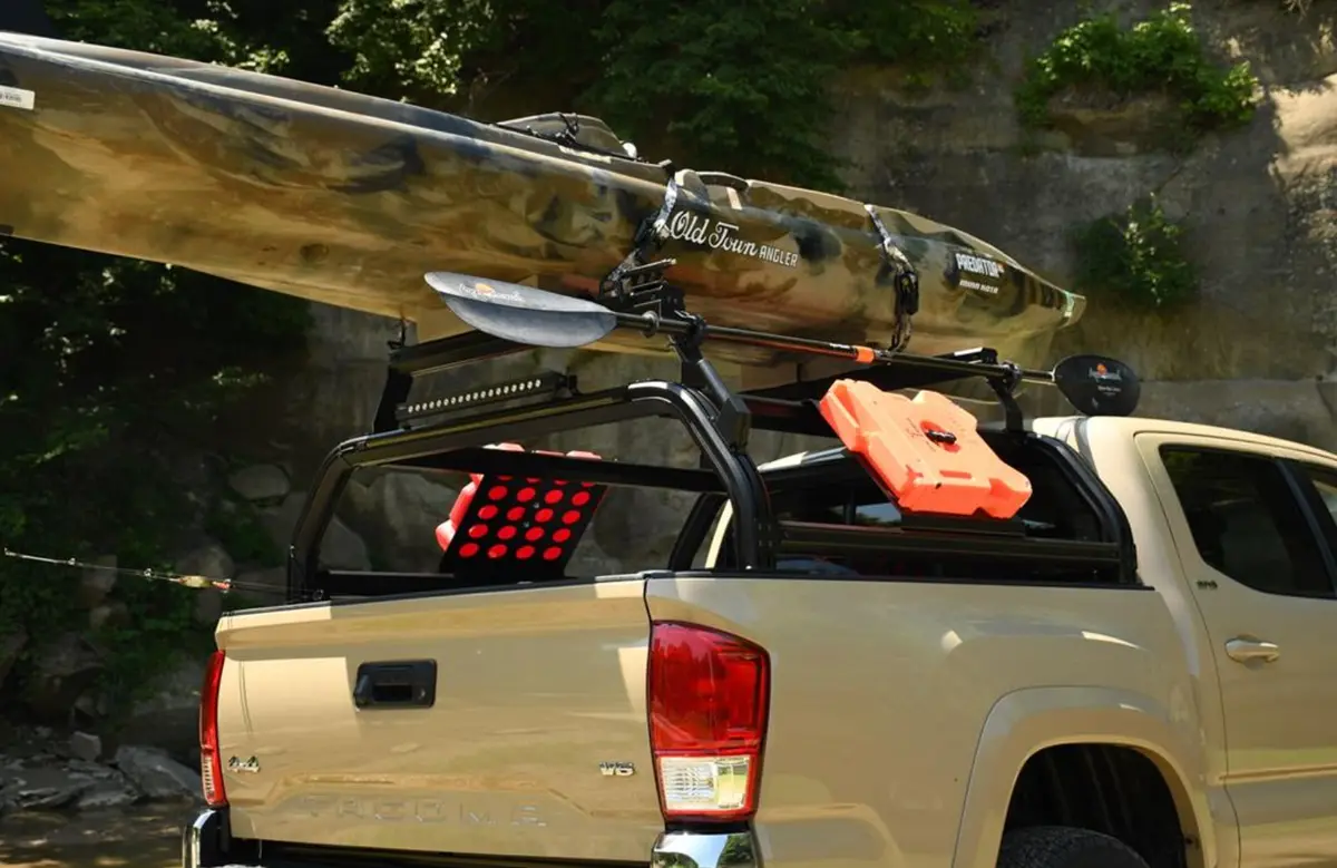 15-23 Ford Ranger / Chevy Colorado / Gmc Canyon / Toyota Tacoma Putco Elevated Rack Cross Bars For Venture Tec Rack 2