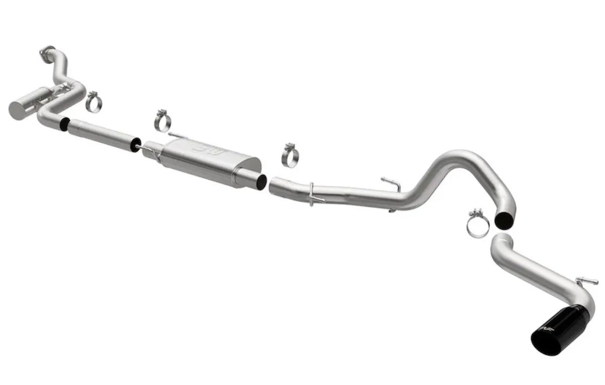 Magnaflow 2024 Toyota Tacoma Speq Series Black Chrome Cat-Back Performance Exhaust System 1