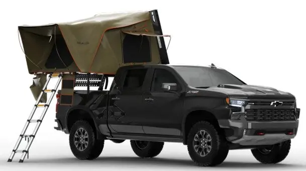 Tuff Stuff Stealth Aluminum Side Open - 3 Person - Roof Top Tent 1