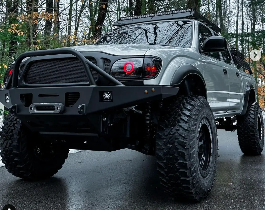 2001-2004 1St Gen Tacoma Black Corner Lights 1