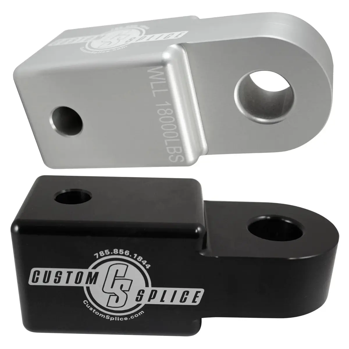 2 1/2" Custom Splice Hitch Receiver Soft Shackle Only Adapter 1