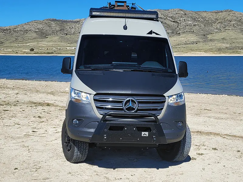 Aluminess Baja Front Bumper For Mercedes Sprinter 2020-Present 1