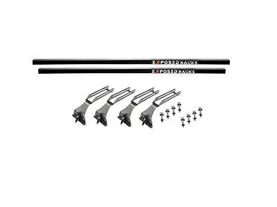 Exposed Racks 9657 Black Standard Cross Bar For Jeep Wrangler 1