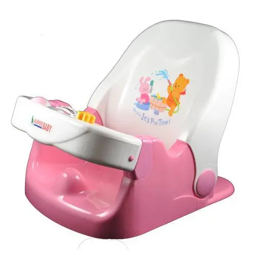 Baby Ace Bath Support Safety Chair - Pink 1