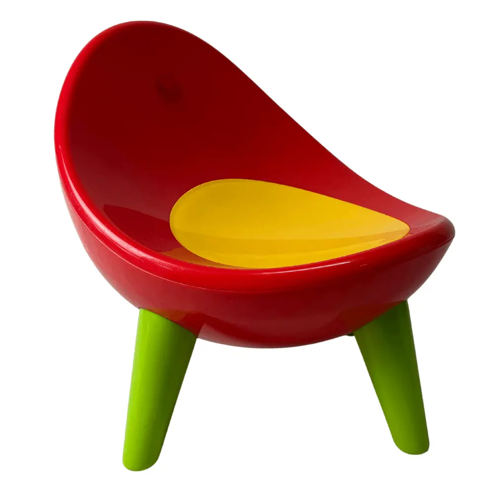 Tcv Cute Kids Egg Chair - Red 1