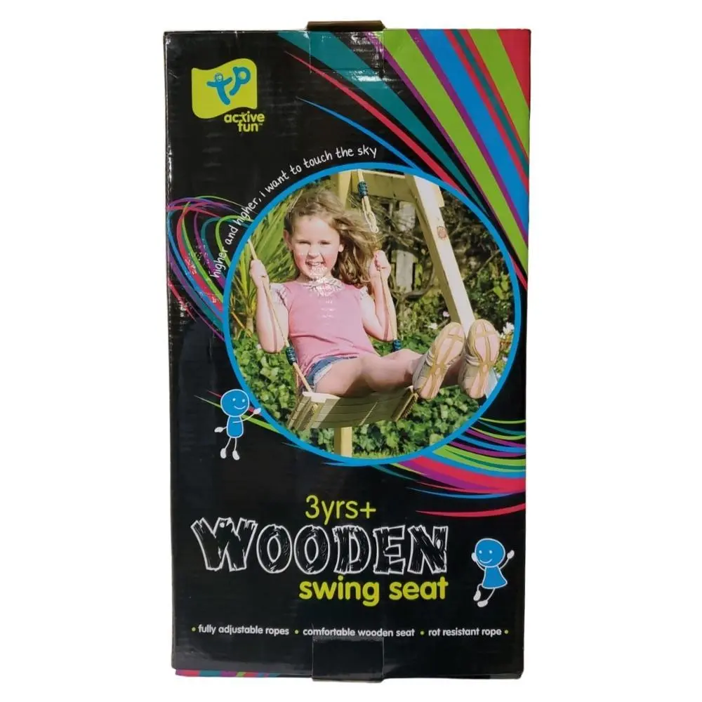 Tp Toys Wooden Swing Seat 1