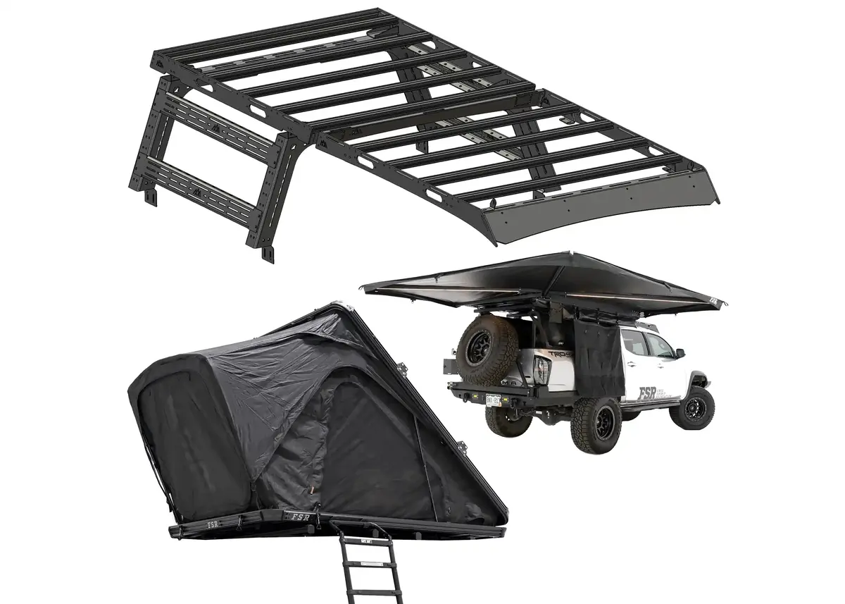 Toyota Tacoma (2005+) Rooftop Tent Build Your Own Bundle 1