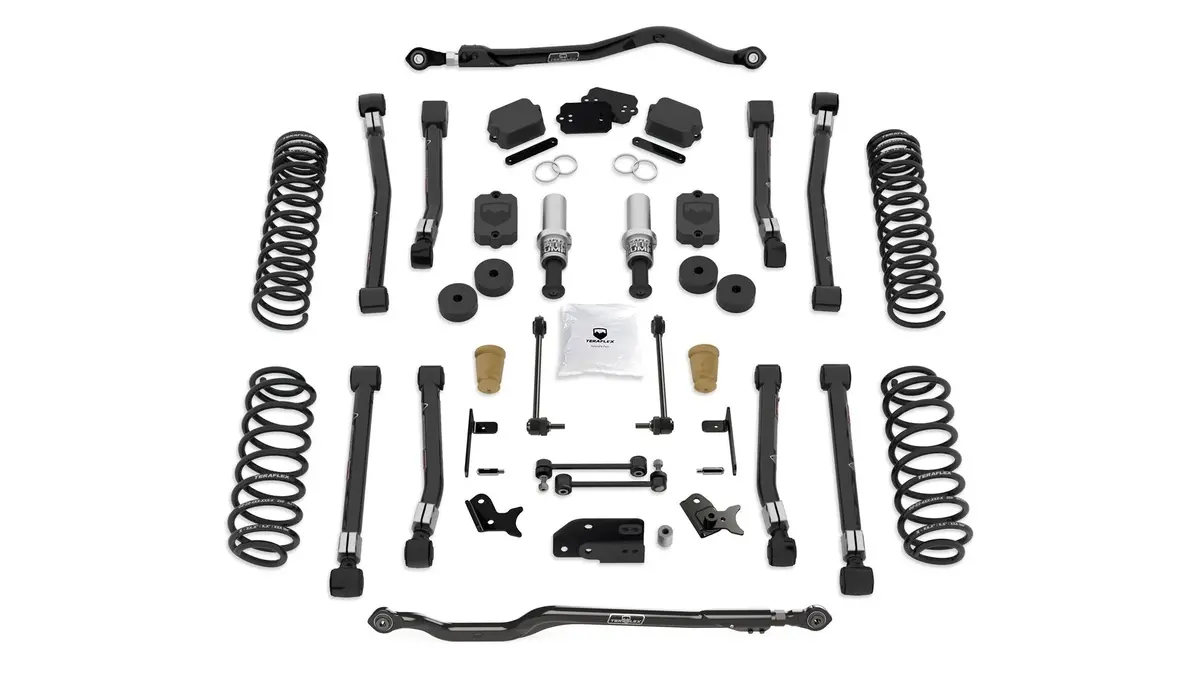 Teraflex 2.5” Alpine Rt2 Short Arm Suspension System Without Shocks For 18-25 Jeep Wrangler Jl2-Door 1