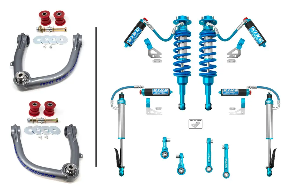 Total Chaos Lift Kit W/Front & Rear 2.5" Shocks For Land Cruiser 250 (2024-Current) 1
