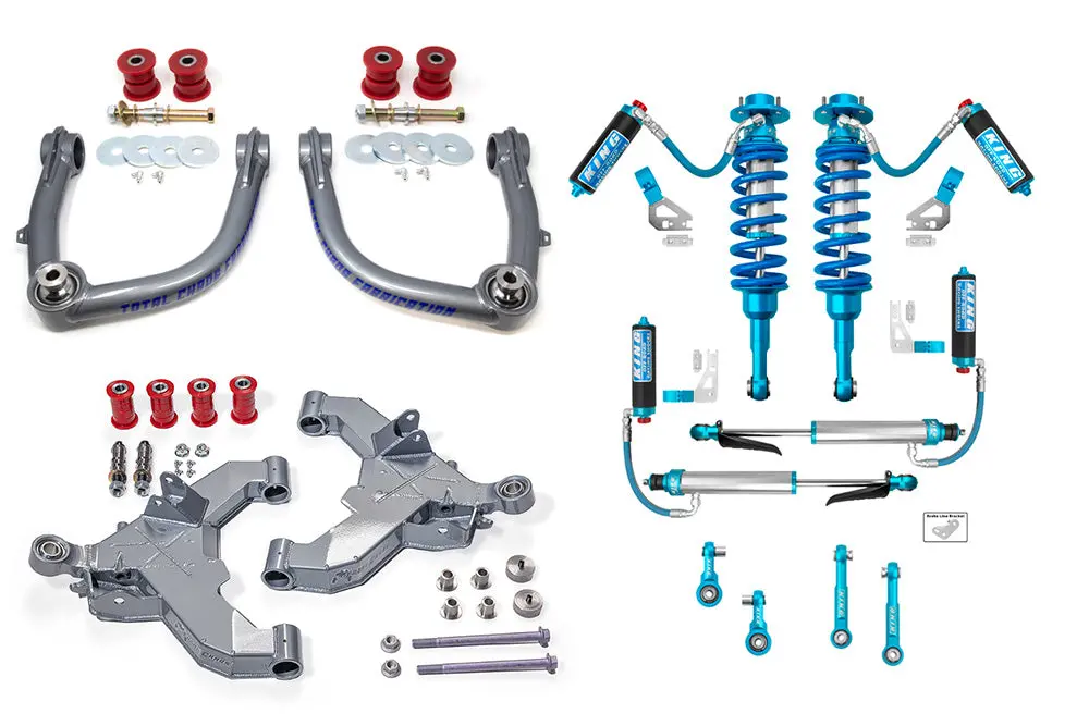 Total Chaos Mid Travel Lift Kit W/Front & Rear 2.5" Shocks For Land Cruiser 250 (2024-Current) 1