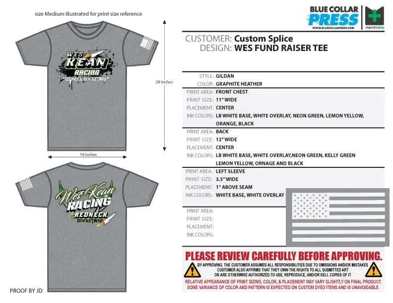 Wes Kean Support T-Shirt