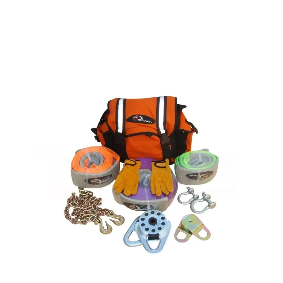Recovery Bag Kit 8Pcs Orange For Off-Road Vehicles | Uae 1