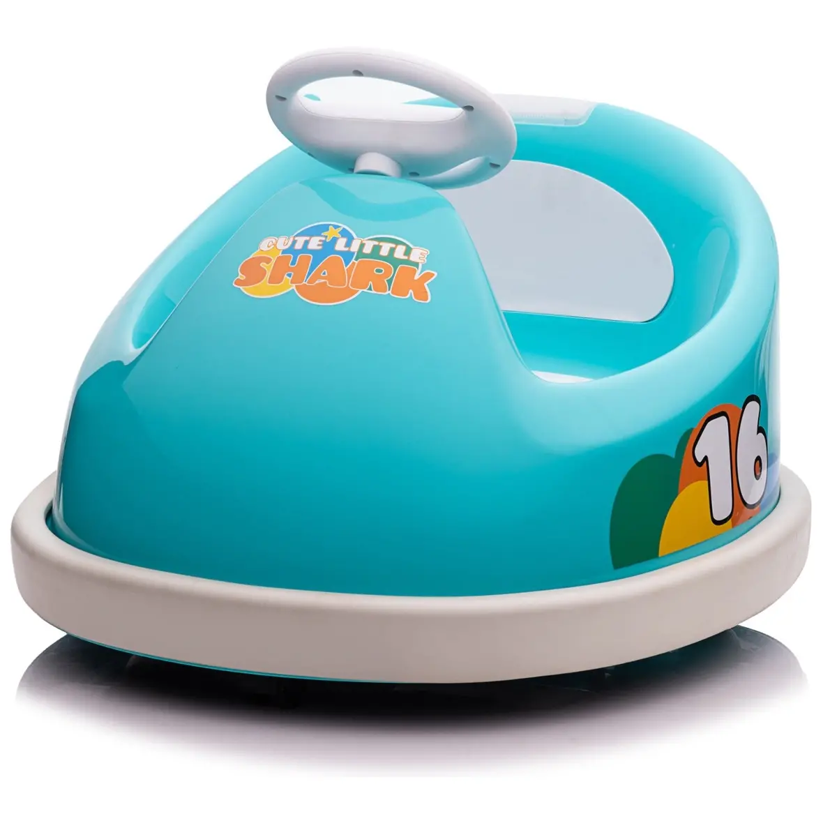 Bumper Car 6V Kids Electric Ride On Toy Car - Blue 1