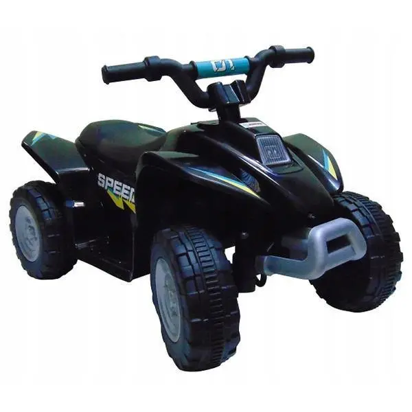 6V Kids Electric Ride On Atv Quad Bike 4 Wheeler Toy Car - Black 1