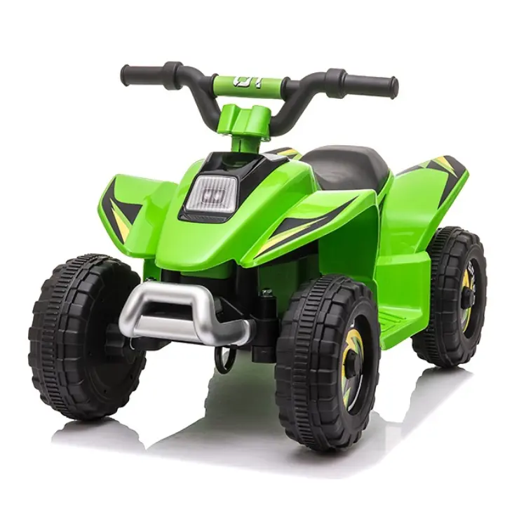6V Kids Electric Ride On Atv Quad Bike 4 Wheeler Toy Car - Green 1