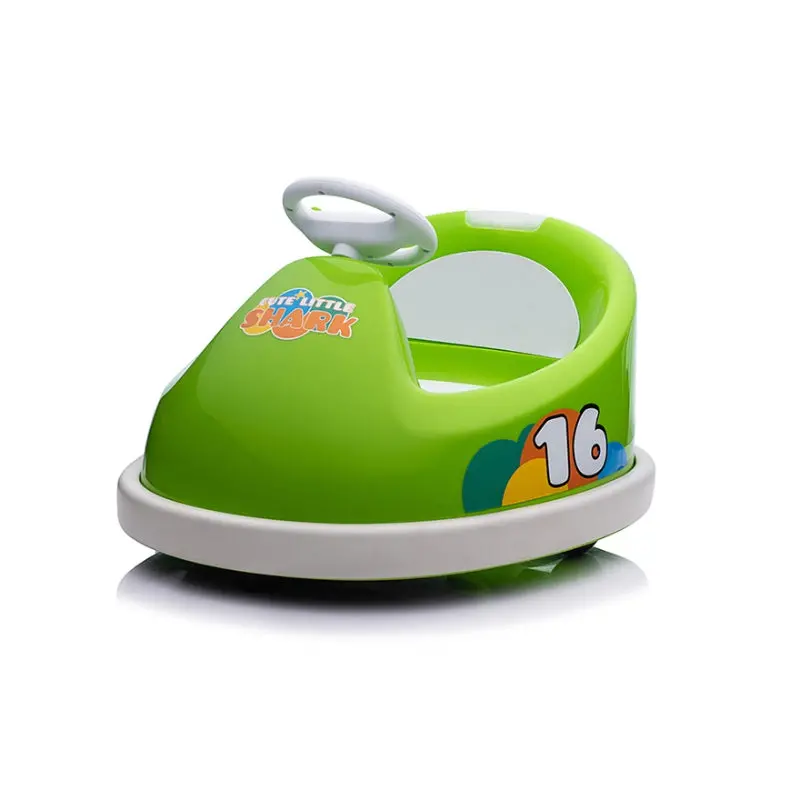 Bumper Car 6V Kids Electric Ride On Toy Car - Green 1