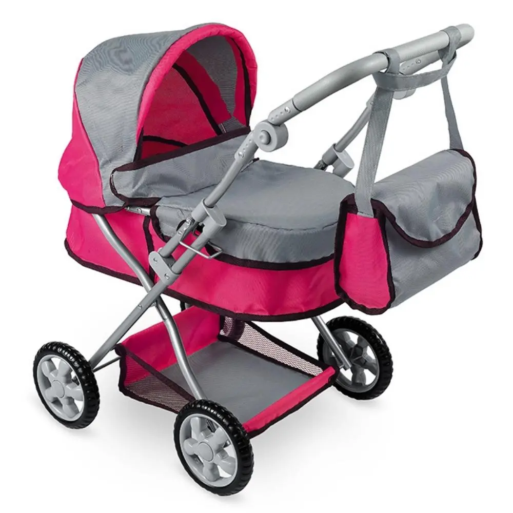 Aussie Baby Classic Premium Doll Pram - Grey 1