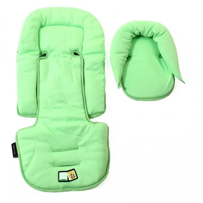 Vee Bee Allsorts Seatpad & Headhugger - Green Apple 1