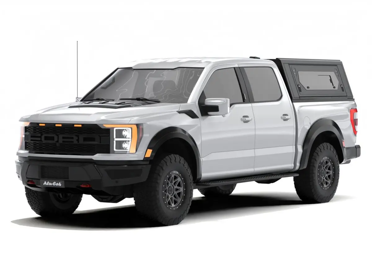 Alu-Cab Contour Canopy For Ford F150 5.5' W/Side Windows - 2021+ 1