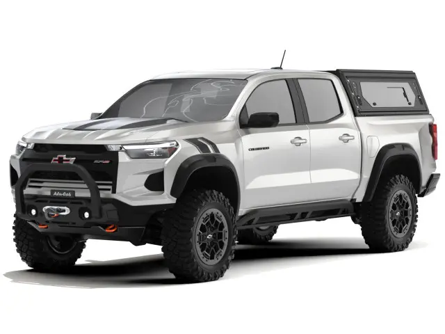 Alu-Cab Contour Canopy For Chevy Colorado/Gmc Canyon W/Side Windows - 2023+ 1