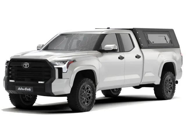 Alu-Cab Contour Canopy W/Windows For Toyota Tundra 6.5' Bed - 2022+ 1