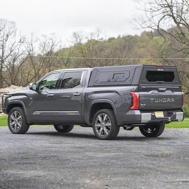 Alu-Cab Contour Canopy For Toyota Tundra 5.5' W/Side Windows - 2022+ 1