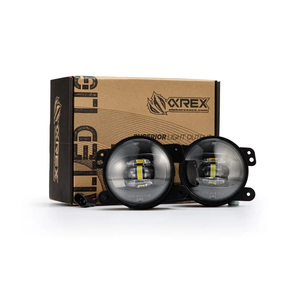 Alpha Rex Universal Doubletap Dual Color Led Projector Fog Lights Chrysler/Dodge/Hummer/Jeep 1
