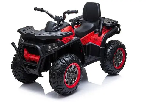 12V Kids Electric Quad Xmx607 – Red Spider With Remote & Leather Seat 1