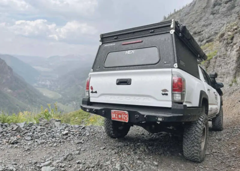 Backwoods 3Rd Gen Tacoma Rear Bumper - 2016+ 4
