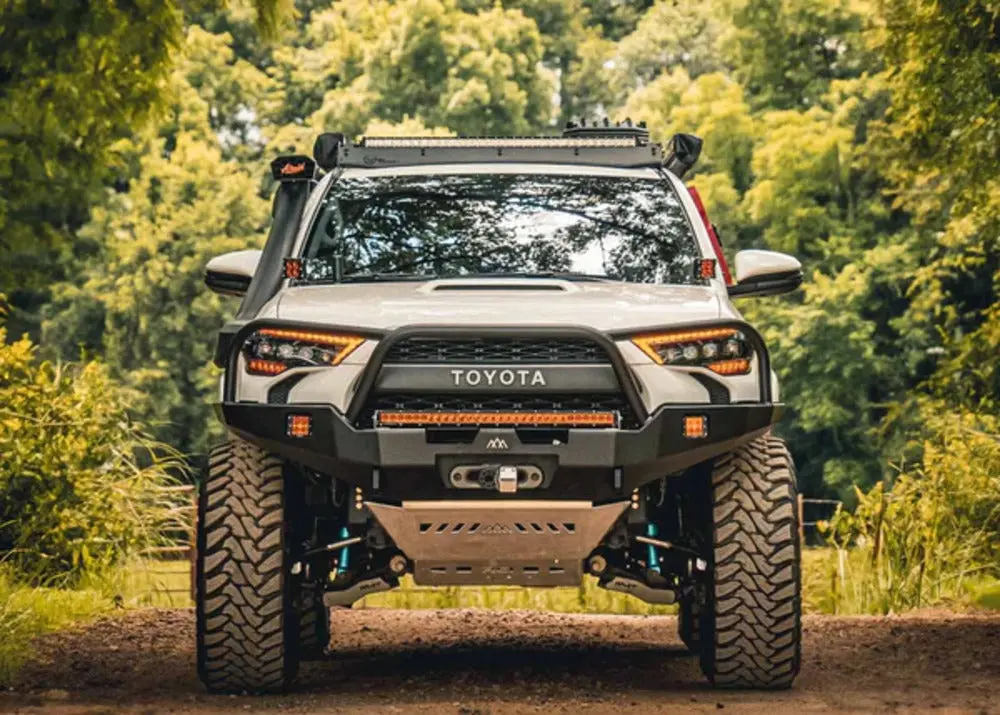 Backwoods 5Th Gen 4Runner Front Bumper Bull Bar 3 Loop 1